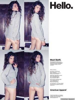 American Apparel Sexualized Ads - American Apparel ads are a perfect example of sexual objectification and  dismemberment of the female form