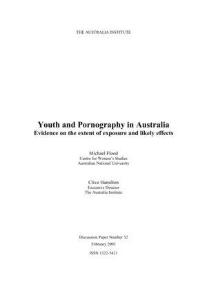 Asian Schoolgirl Gangbang Porn - PDF) Youth and Pornography in Australia Evidence on the extent of exposure  and likely effects