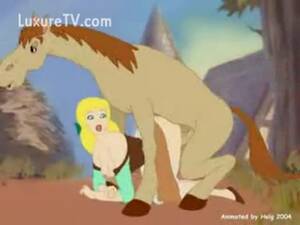Anime Girl Farm Animal Porn - Crazy cartoon showing farmgirl being fucked by a huge horse - LuxureTV