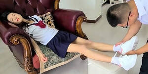 chloroformed foot - Chloroform Foot Worship HD SEX Porn Video 11:32