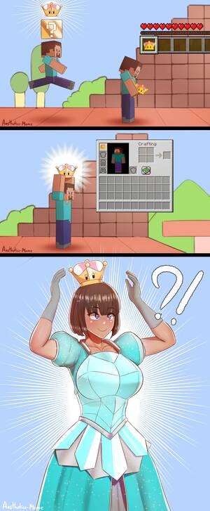 minecraft steve porn she male - Female Steve by Aestheticc-Meme : r/MoeMorphism