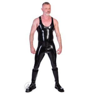 Latex Catsuit Fuck Porn - Rubber Tank Top