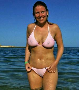 bikini large nipples - Hard Nipples Bikini