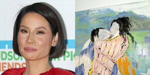 lucy liu lesbian mature porn - Lucy Liu Paints Erotic Lesbian Portraits â€” And We Love It
