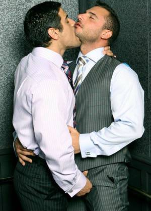 after hard work day - MEN PORN STAR: Two lovely office workers fucking after hard work day