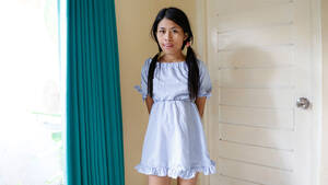 asian creampie upskirt - ASIAN TEEN UPSKIRT And Hairy Pussy Creampie on Asian Sex Diary