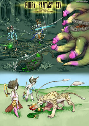 Green Furry Porn - Furry Fantasy XIV 6 comic porn | HD Porn Comics