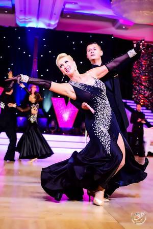 Ballroom Dancer Porn - Charlene Proctor and Viktor Tkachenko dance the American Smooth Tango at  the Millennium Dancesport Championship,