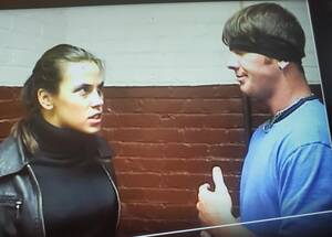 Celebrity Porn Mickie James - Shot of a young Alexis Laree (Mickie James) and AJ Styles in Ring of Honor  : r/SquaredCircle