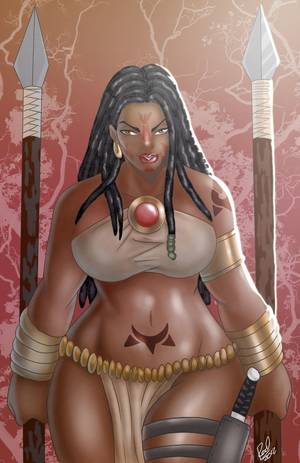 Big Black Girl Cartoon Porn - Zala BBW Crusader by Zelmarr.deviantart.com on @deviantART