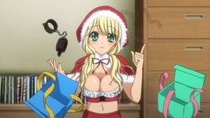 cartoon santa eating pussy - Big Tits Blonde Hentai Miss Santa Cartoon Porn
