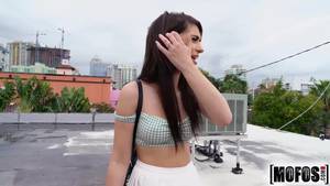 Kinky Brunette Porn - MOFOS - Kinky brunette teen girl 19 years old teen Joseline Kelly sucking  big white dick at the roof - HD [720p] by PORN - FPO.XXX