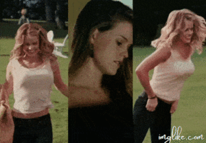 Alice Eve Bouncing Boob - Alice Eve Bouncing Boobs stripping Gif Collage (2) - Nude Celeb