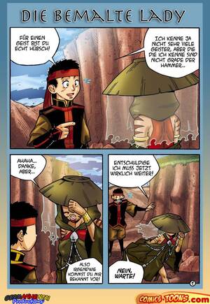 German Cartoon Sex Comics - The Painted Lady (German) - page01 xxx