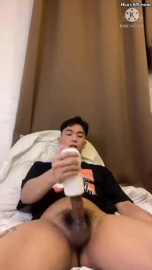 asian sex fantasies tumblr - Asian man try out tenga and cum - ThisVid.com