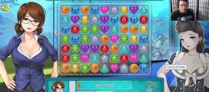 animated naked games - Hot and busty chicks strip naked in a porn video game - CartoonPorn.com