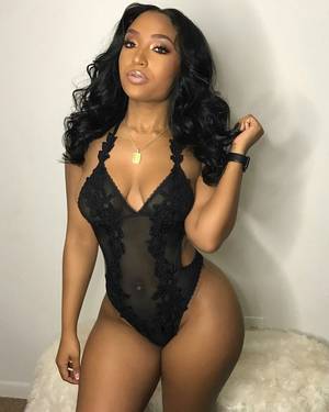 black lingerie hoes - Curves