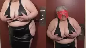 fat old bdsm - Old fat submissive slut receives a hard impact pike BDSM - BDSM.one
