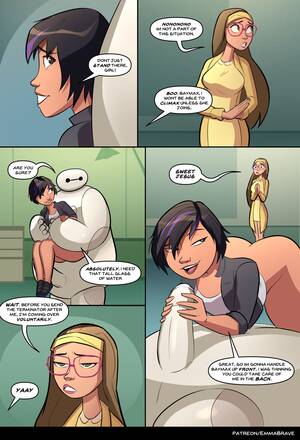 big hero 6 hardcore hentai - Big Hero 6- EmmaBrave - Porn Cartoon Comics