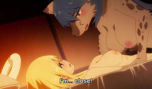 blonde lesbian furry hentai - Sweet blonde hentai cutie scissoring with furry lesbian