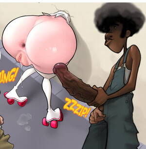 Ass Toon Porn - Toon porn. Now to just get the asshole nice and damp, juicy tight bumm  greet large ebony viper!