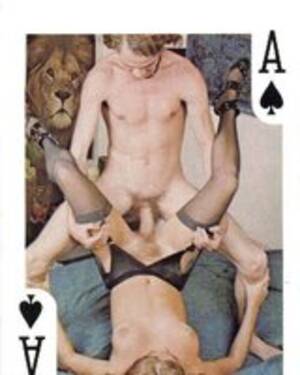 nude actress playing vintages cards - Vintage erotic playing cards (unluckily incomplete) - ZB Porn