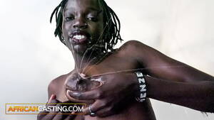 lactating casting - African Casting - Big Black Lactating Tits Milking Big White Dick -  XVIDEOS.COM