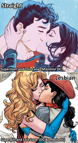 adult cartoon porn lesbian george - Adaptational Sexuality - TV Tropes