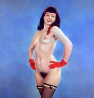 betty bettie page color nude - 7