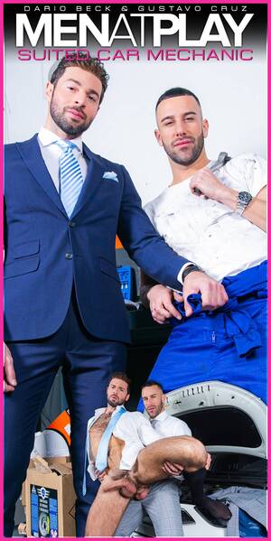Hector Mechanic Men At Play - MEN at PLAY: Dario Beck Bottoms For Gustavo Cruz in 'Suited Car Mechanic' -  WAYBIG