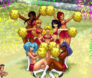 cheerleader sex art - Taking on the Cheerleading Squad | Erofus - Sex and Porn Comics