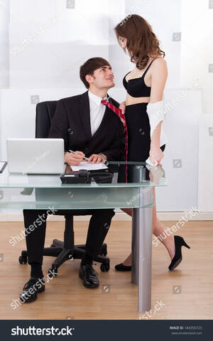 Businesswoman Undressing Porn - Young Undressed Businesswoman Pulling Lusty Boss Stock Photo 184356725 |  Shutterstock