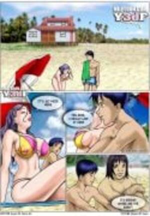Mom On Beach Sex Comics - Beach Adventure [MILFToon] Porn Comic - AllPornComic