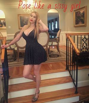 Boyish Girl Porn Captions - trans-sissy-porn-girl: â€œSlip on that dress sissy and become