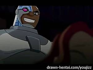 Cyborg Sex Porn - Teen Titans Hentai - Cyborg th