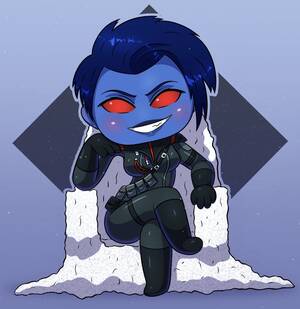Female Imperial Agent Porn - Star Wars and Trash â€” [Commission] Chibi Chiss Imperial Agent Thanks to...