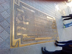 Kim Rogers Panties Porn - De Gaulle speech plaque in Arc de Triomphe