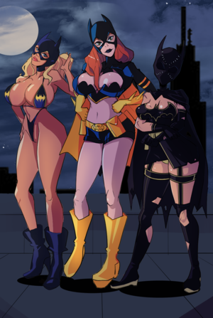 Batman And Wonder Woman And Batgirl Porn - Rule 34 - 3girls barbara gordon batgirl batman (series) big ass big breasts  big butt bikini blonde hair blue eyes cape cassandra cain cleavage cleavage  cutout colored dark lipstick dc dc comics