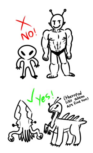 Monsters Vs. Aliens Hentai Porn - Plausible alien design be likeâ€¦ : r/coaxedintoasnafu
