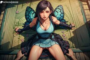 hentai cg art - Final Fantasy Hentai Art - Girly, Skirt Lift, Anime Style, Red Eyes, Game Cg,  Public Exposure - Valorant Porn Gallery