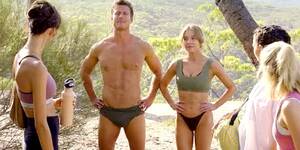 hiking group nude beach - Glen Powell Shows Off His Cheeky Behind (Again) in Full 'Anyone But You'  Trailer