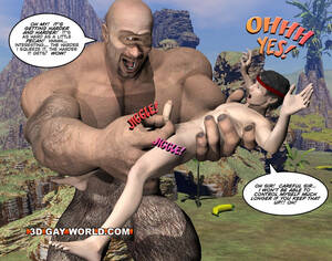 animated xxx huge penis - Huge monster with a huge dick fucks a normal guy in - Picture 15