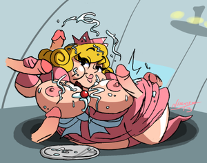 Fat Princess Porn - Rule 34 - breasts cum fat princess niknsfw nipples paizuri penis | 2208797