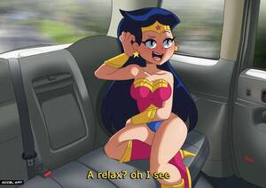 Funny Wonder Woman Porn - Wonder Woman: Waifu Taxi comic porn | HD Porn Comics