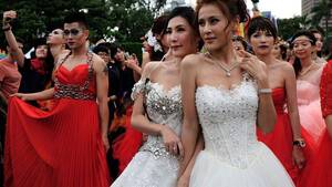 Forced Lesbian - A lesbian in Taiwan is being forced to pay her ex-husband because she left  him for a woman | SBS Voices