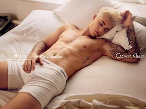 Full Justin Bieber Porn - Justin Bieber Flaunts His Calvins for New CK Campaign
