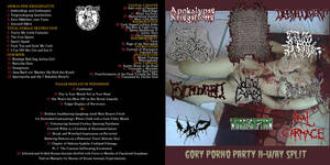 drunk party anal - Apokalypse Kriegsflotte / Total Female Destruction / Cum Book / Vulgar  Displays Of Perversion / Whoreruption / Disembodiment / Excruciated /  Analdicktion / Anal Carnage / Vaginal Cadaver / 55 â€“ Gory Porno Party 11  Way Split (2021, CDr) - Discogs