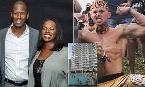 Homemade Drunk Sex Florida - Florida Democrat Andrew Gillum is found in a hotel room with a male escort  who overdosed | Daily Mail Online