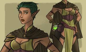 Coco Brown Fucking - OC] Coco, Wood Elf Alchemist : r/characterdrawing