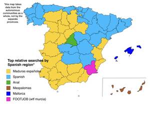 beach voyeur spain - Top relative PornHub searches by Spanish region : r/MapPorn